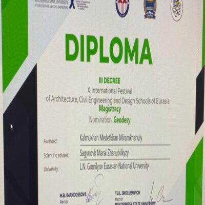 Buy PHD Honorary Doctorate Degree From the L.N. Gumilyov Eurasian National University