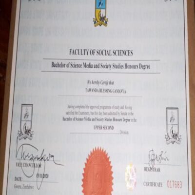 Buy Master Degree From the Midlands State University