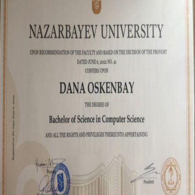 Buy Professorship Degree From the Nazarbayev University