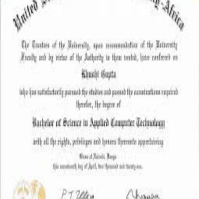 buy Transcript Certificate from the United States International University Africa