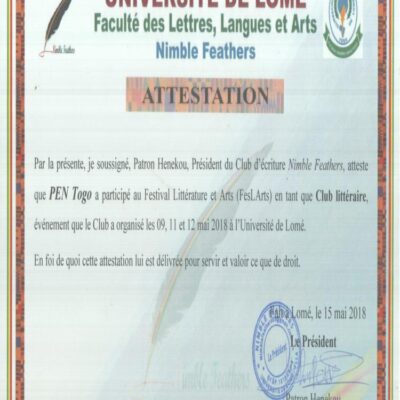 Buy Master Degree From the Université de Lomé