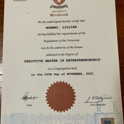 buy PHD Doctorate Degree from University of Botswana