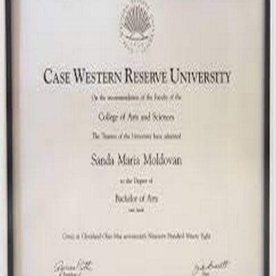 Buy PHD Doctorate Degree from The Case Western Reserve University