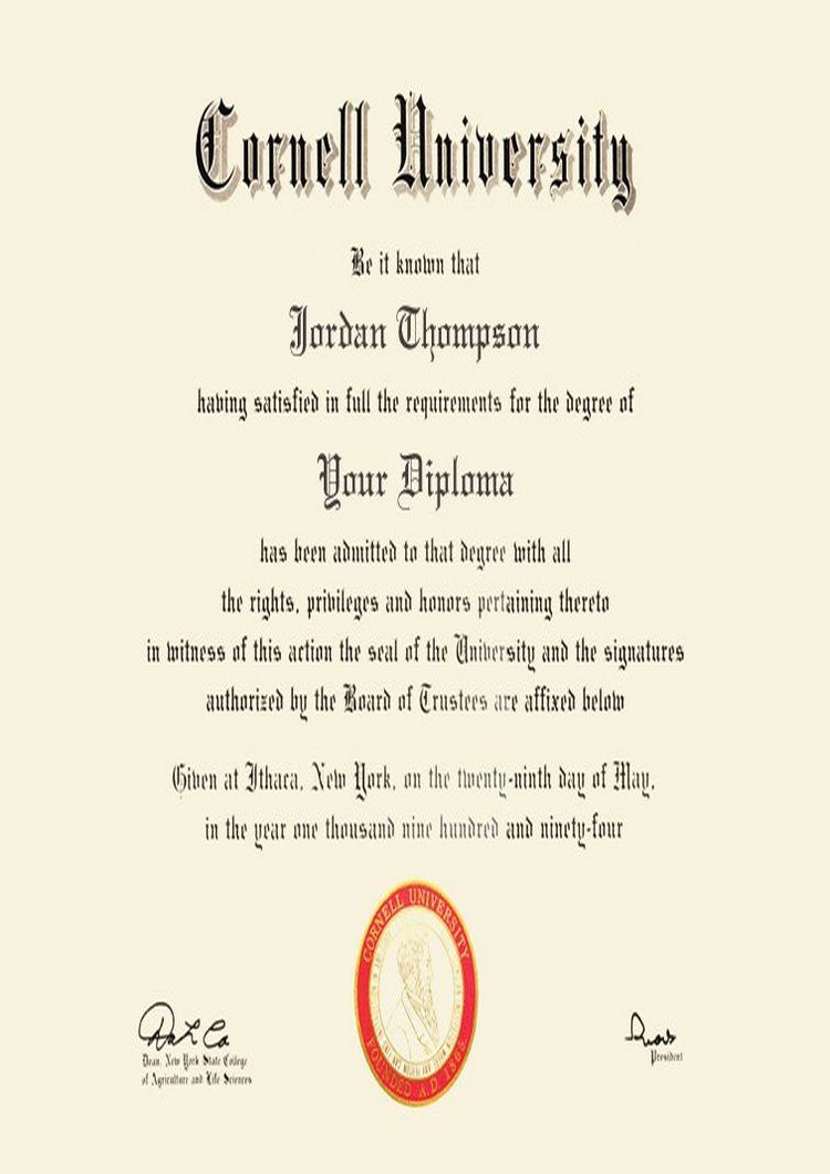 Buy college degree from The Cornell University