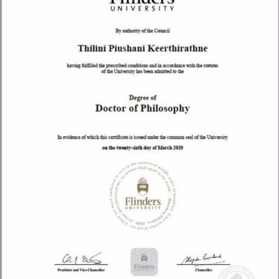 Buy Transcript Certificate from the Flinders University