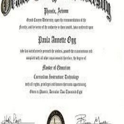 Buy Bachelors Degree from The Grand Canyon University