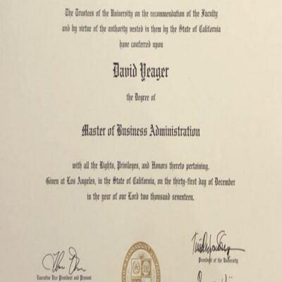 Buy PHD Doctorate Degree from The Loyola Marymount University