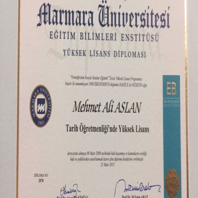 Buy Transcript Certificate from the Marmara Üniversitesi