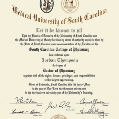 Buy Diplom Degree from The Medical University of South Carolina