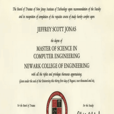 Buy Diplom Degree from The New Jersey Institute of Technology