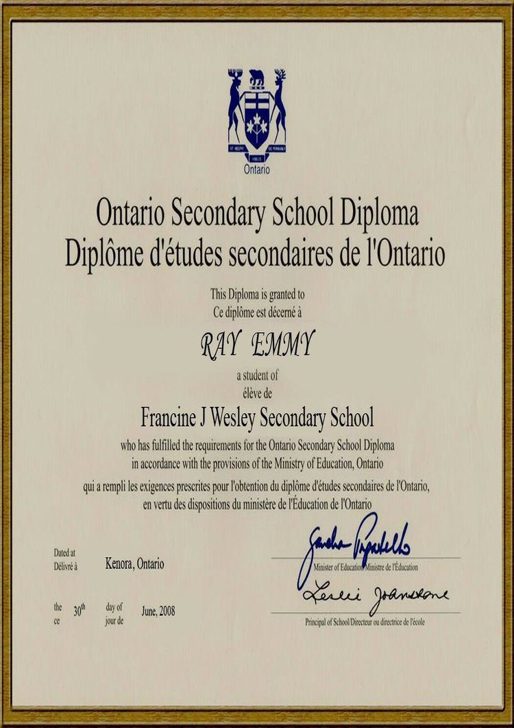 Buy college degree from the Ontario Tech University
