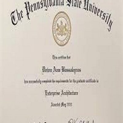 Buy PHD Doctorate Degree from The  Penn State University