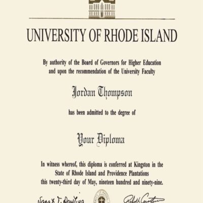 Buy PHD Doctorate Degree from The  Rhode Island School of Design