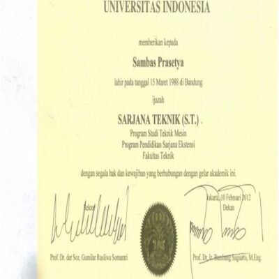 Buy PHD Doctorate degree from the Universitas Indonesia