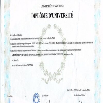 Buy Transcript Certificate from The Université de Strasbourg