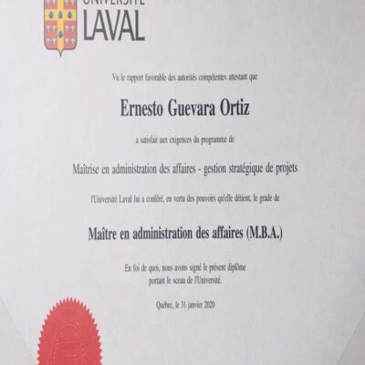 Buy Master Degree from The Université Laval