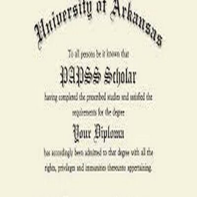 Buy Professorship Honorary Degree from The University of Arkansas