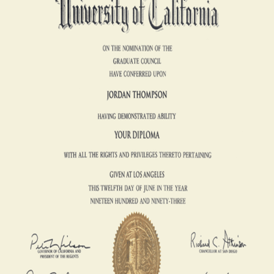 Buy Master Degree from The University of California, Los Angeles