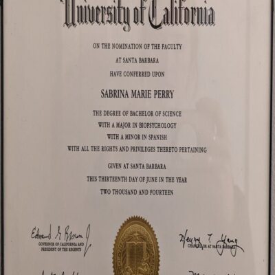 Buy Master Degree from The University of California, Merced