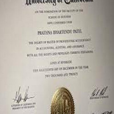 Buy Master Degree from The University of California, Riverside