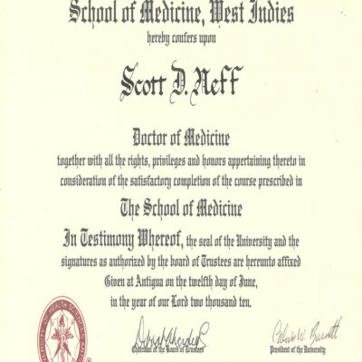Buy Bachelors degree from the University of Health Sciences Antigua