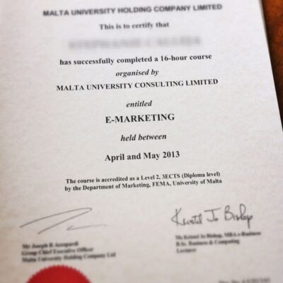 Buy Diplom Degree from The University of Malta