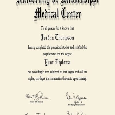 Buy Transcript Certificate from The University of Mississippi