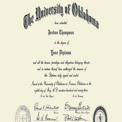 Buy Diplom Degree from The University of Oklahoma