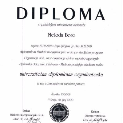 Buy Transcript Certificate from the Univerza v Mariboru