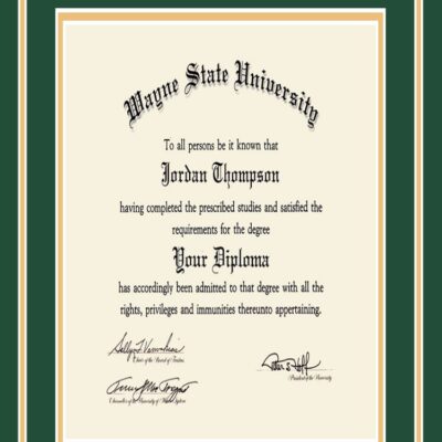 Buy Diplom Degree from The Wayne State University